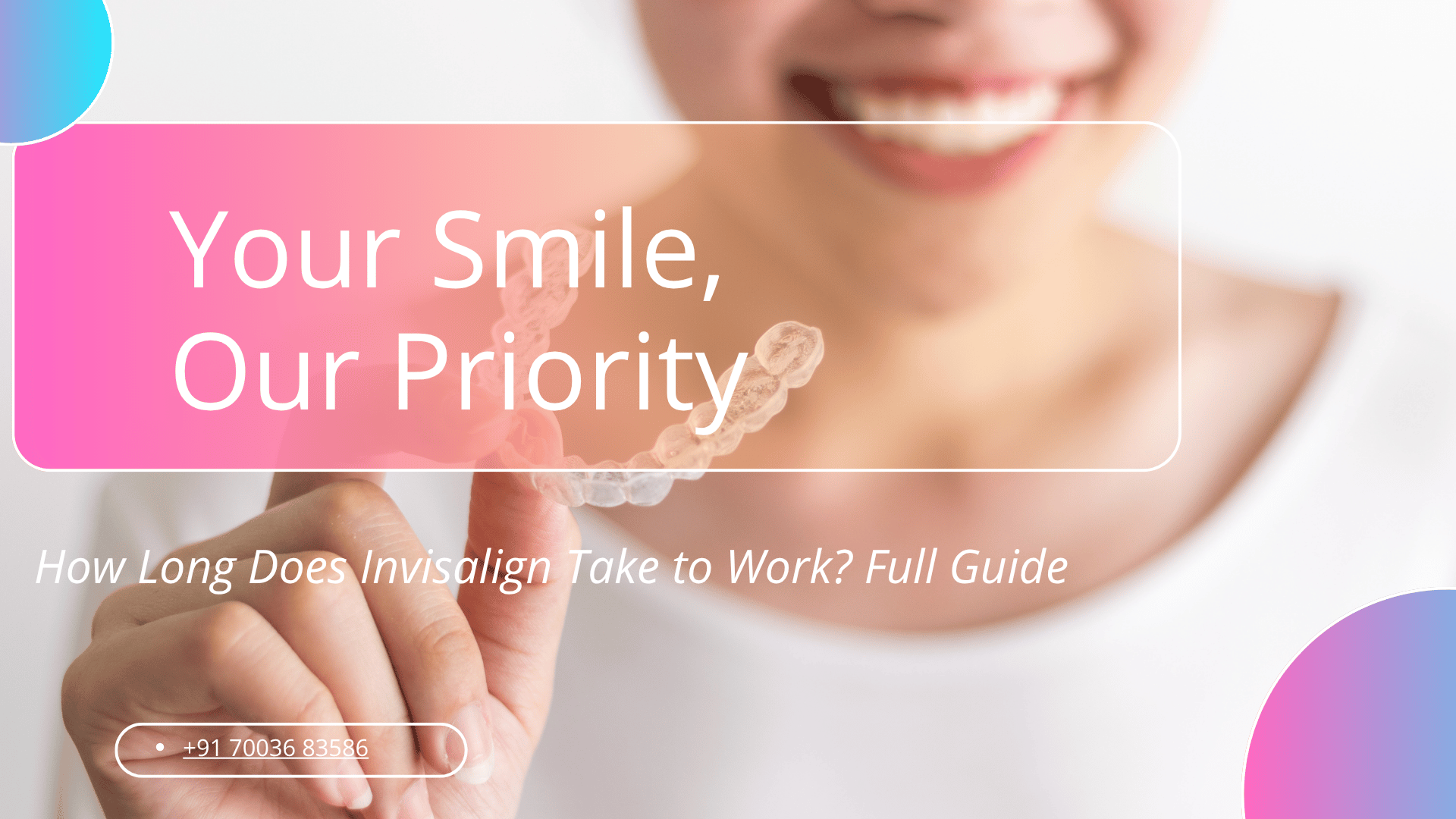 Invisalign treatment